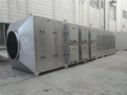 美的集團(tuán)的五萬(wàn)風(fēng)量UV光解+活性炭一體機(jī)出貨