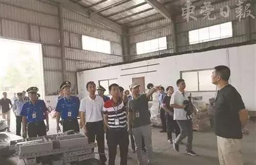 環保執法人員深入企業督導藍天保衛戰措施落實情況