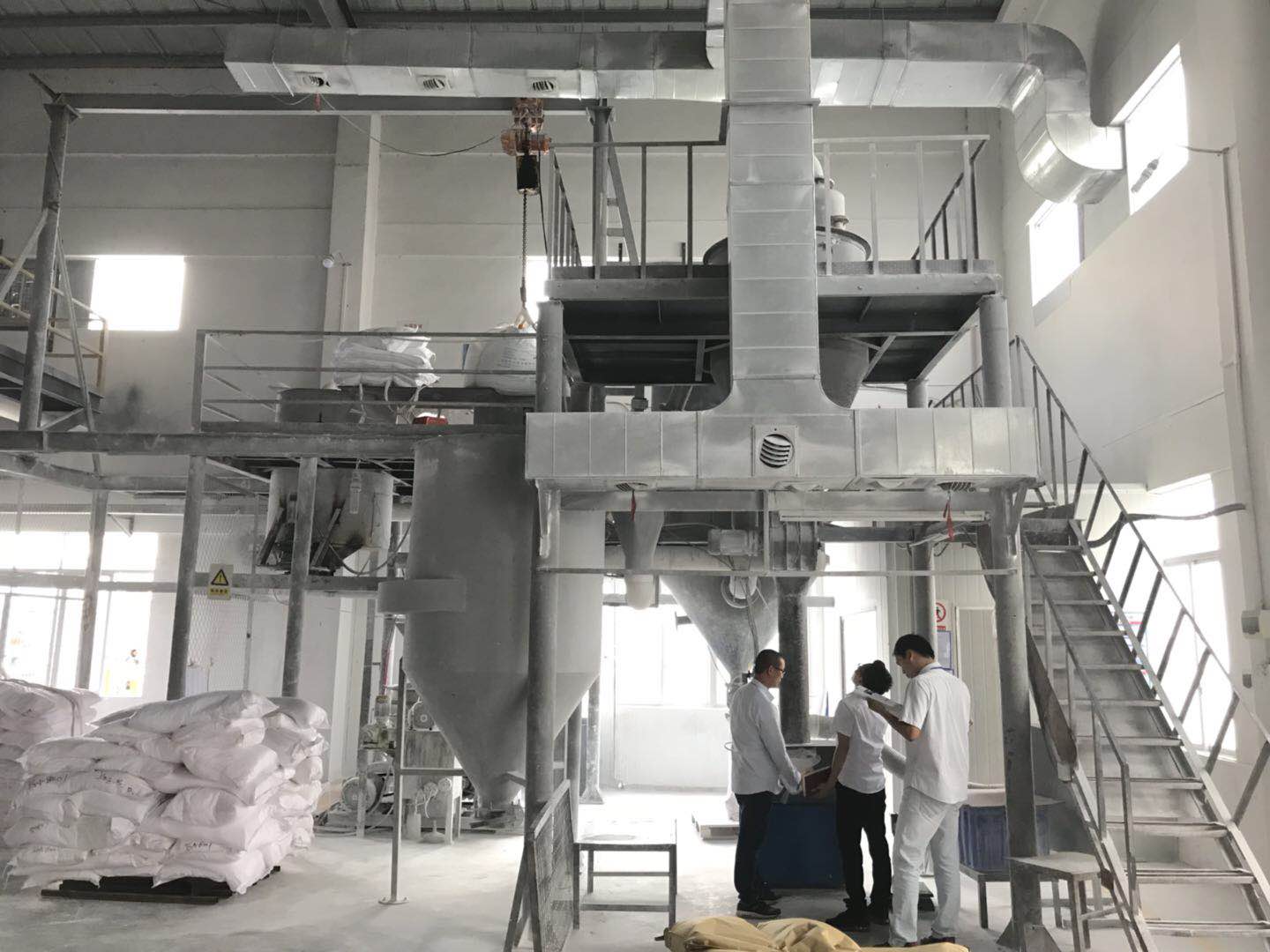 車(chē)間投粉除塵