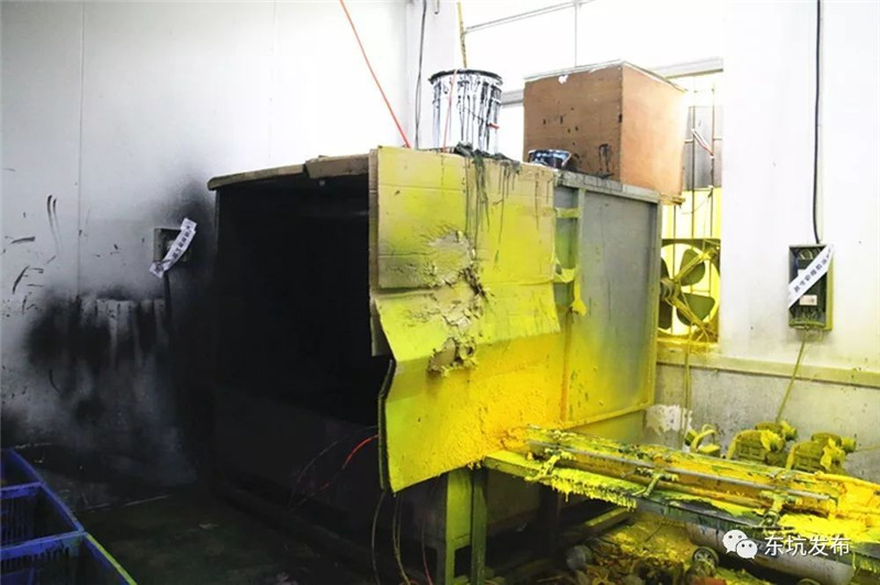 PU發泡噴漆污染