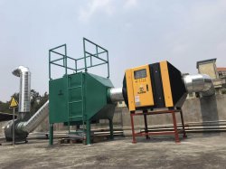 東鴻環境虎門注塑機廢氣處理項目完工，獲得客戶滿意好評！